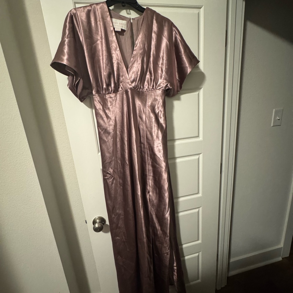 Birdy Grey Shimmering Mauve Maxi Dress
